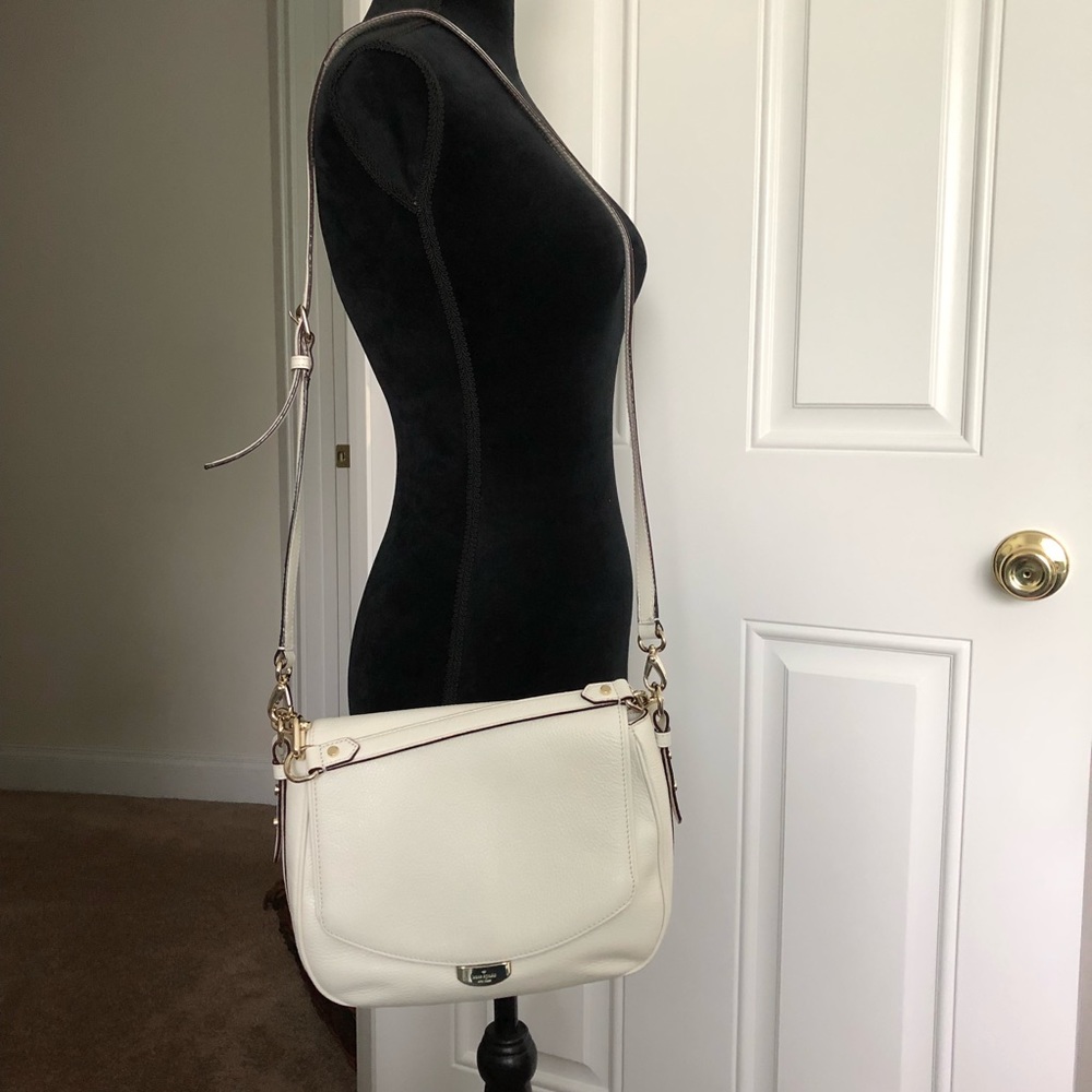 Kate Spade Mulberry Street Alecia Crossbody Cement - Picture 4 of 8